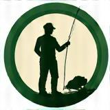 Icon representing an experienced fishing guide with a map